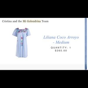 Mi Golandrina Short Sleeved Dress